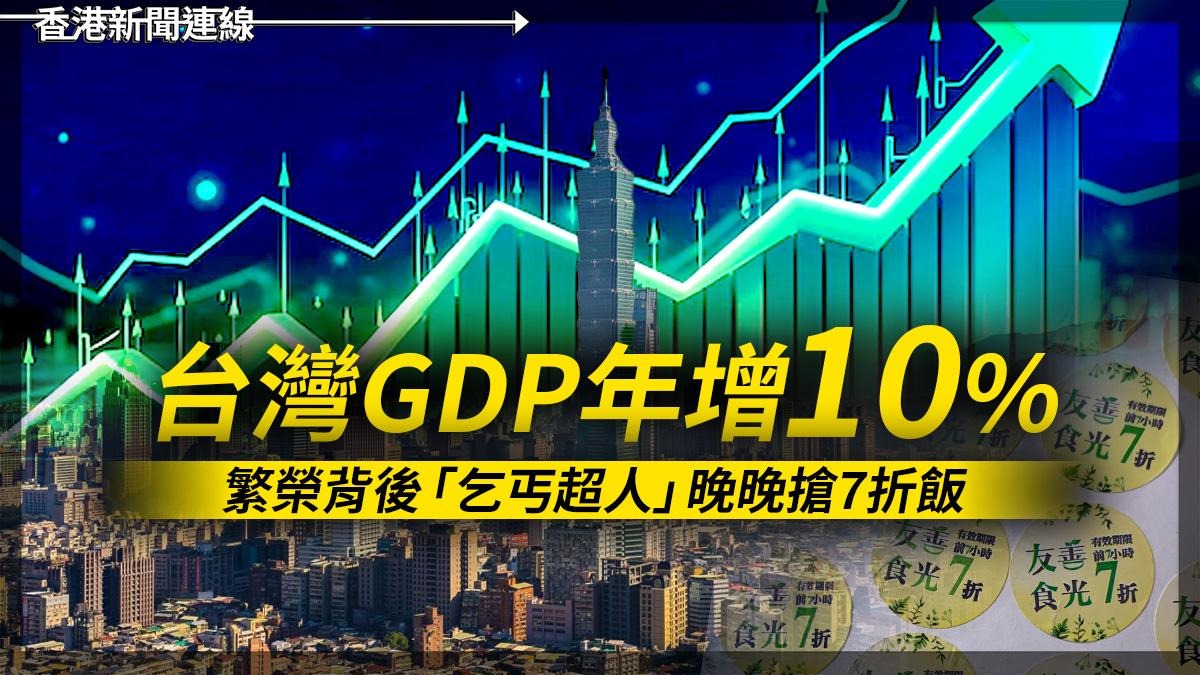 台灣 GDP 年增10% 繁榮背後 「乞丐超人」晚晚搶 7 折飯
